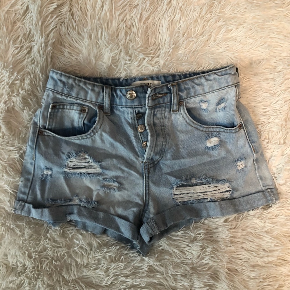 Forever 21 high rise shorts